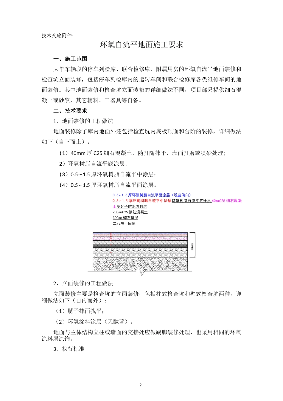 自流平地面技术交底_第2页