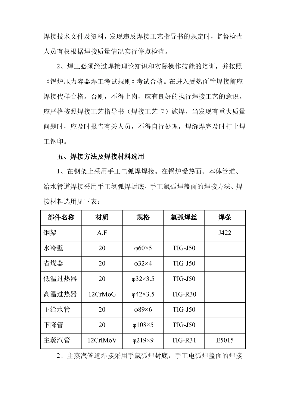 锅炉焊接施工方法_第2页