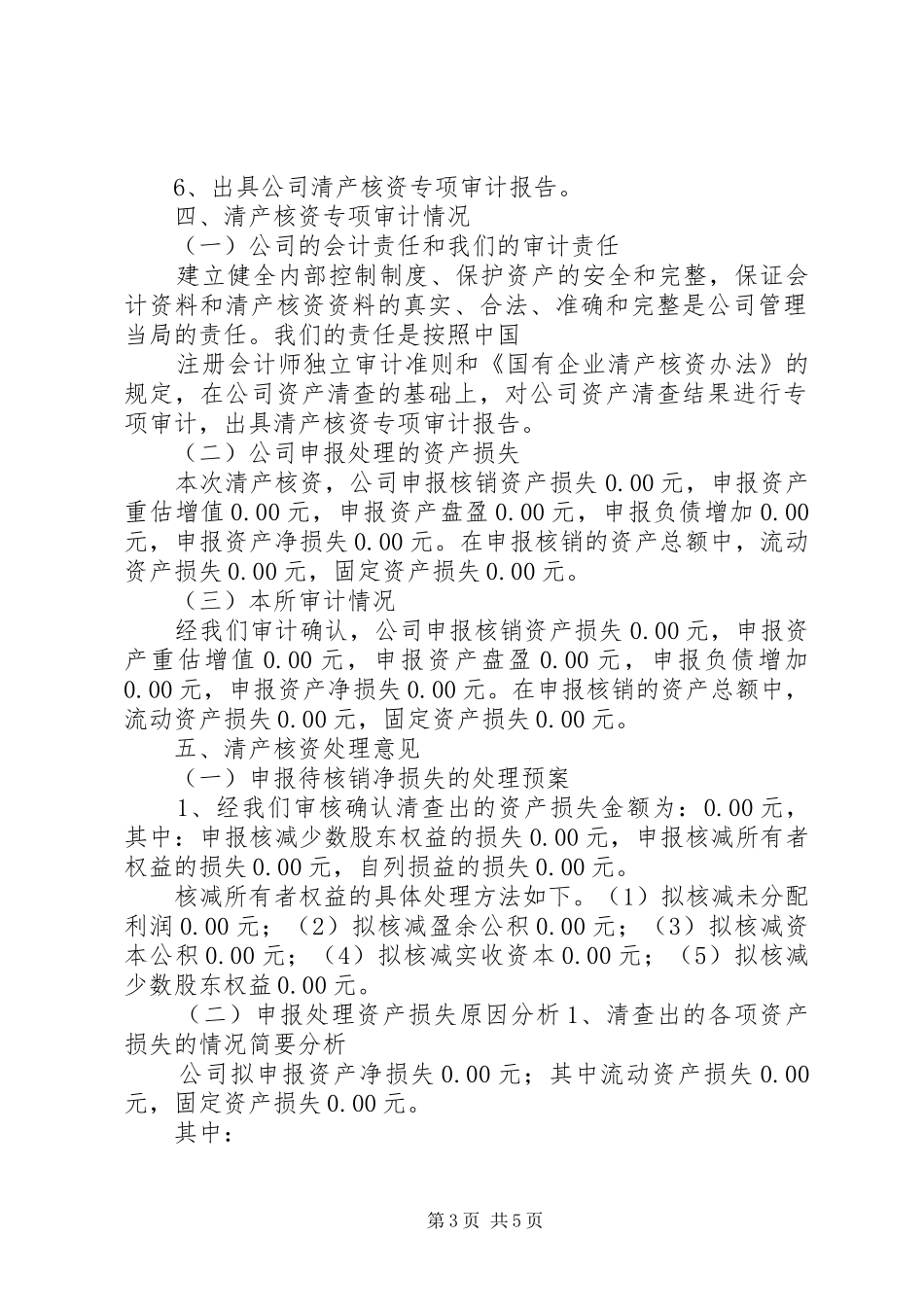 清产核资专项审计报告-清产核资专项审计报告模板_第3页