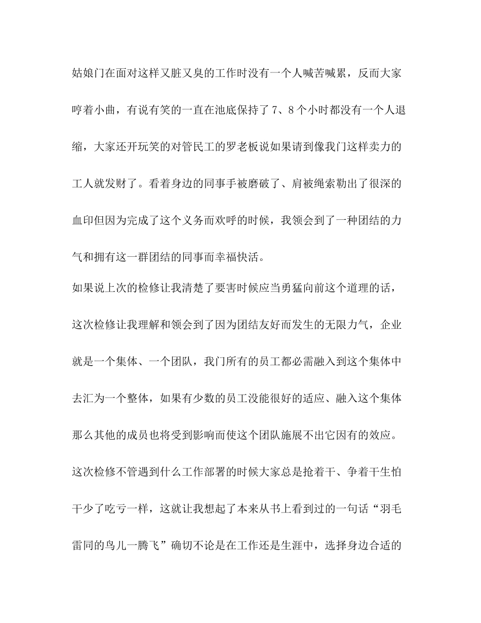 检修工作总结精选多篇)_第2页