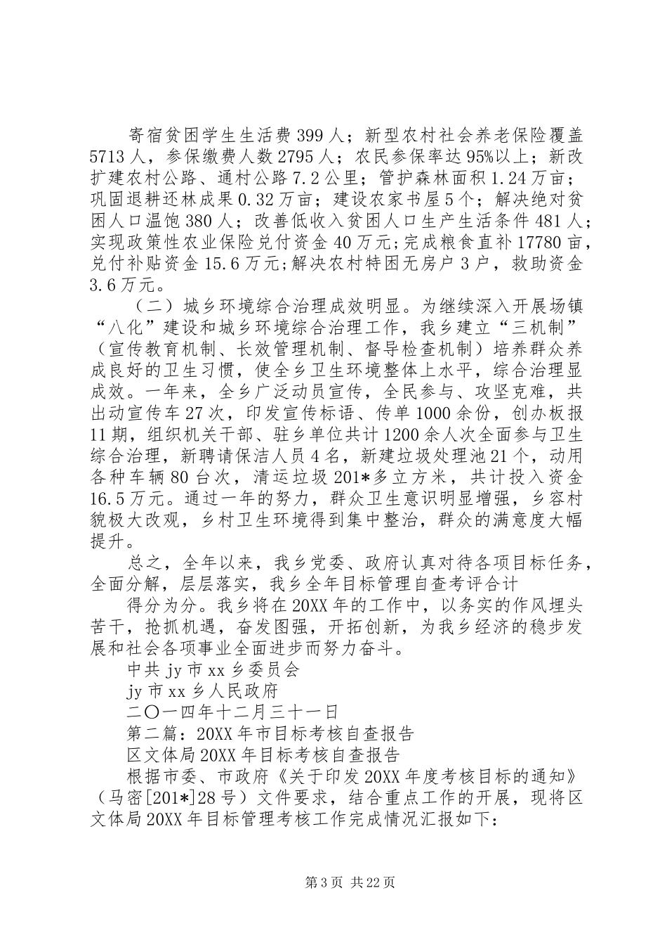 某乡目标考核自查报告_第3页