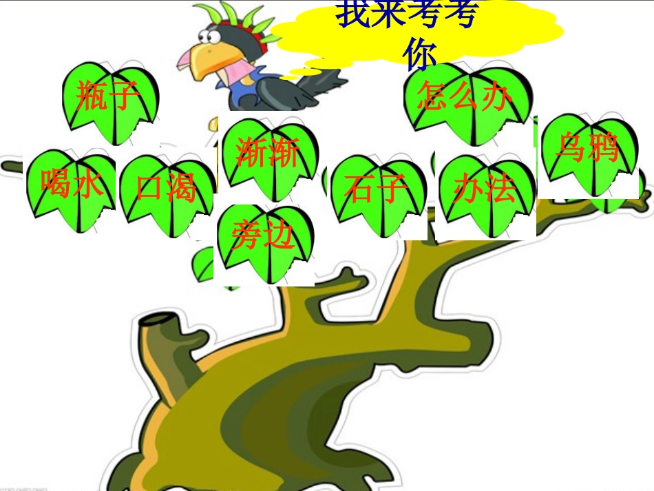 _乌鸦喝水PPT课件（修改）王爱荣_第3页