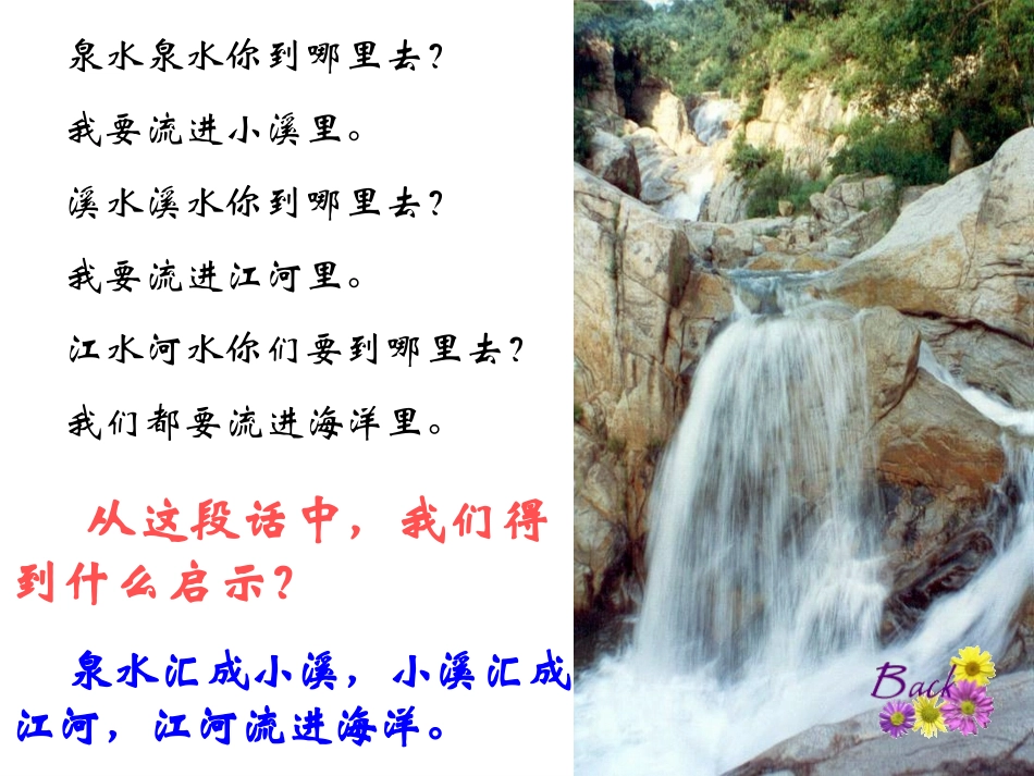 人教新课标二年级语文下册《泉水4》PPT课件_第3页