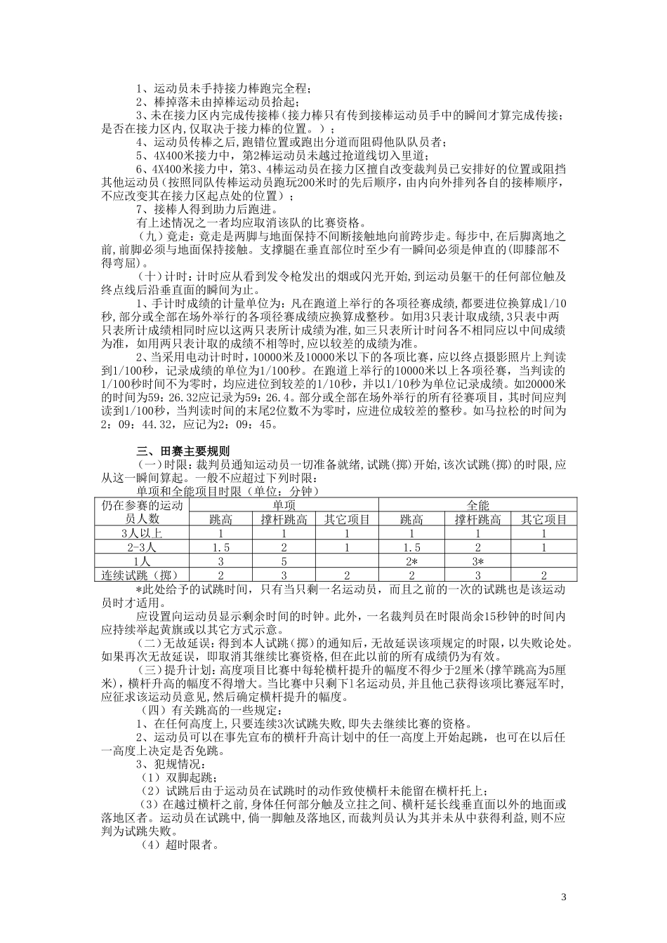 田径规则及裁判法 (2)_第3页