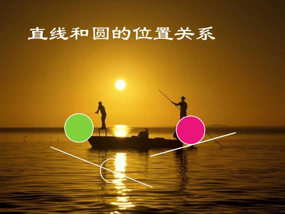 直线和圆的位置()_第1页