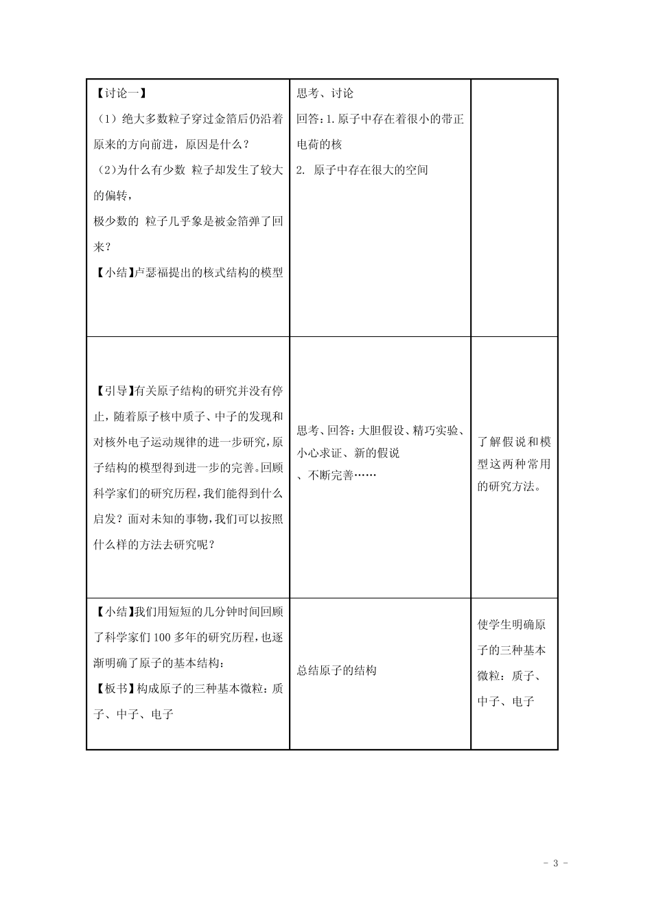 2021_2022学年高中化学第一章原子结构与元素周期律第一节原子结构教案5..._第3页
