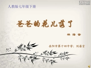 市十四中刘姿言课件