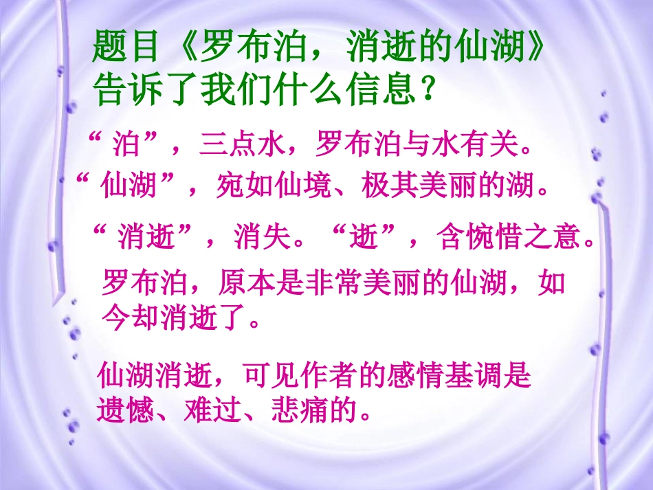 《罗布泊，消逝的仙湖》课件_第2页