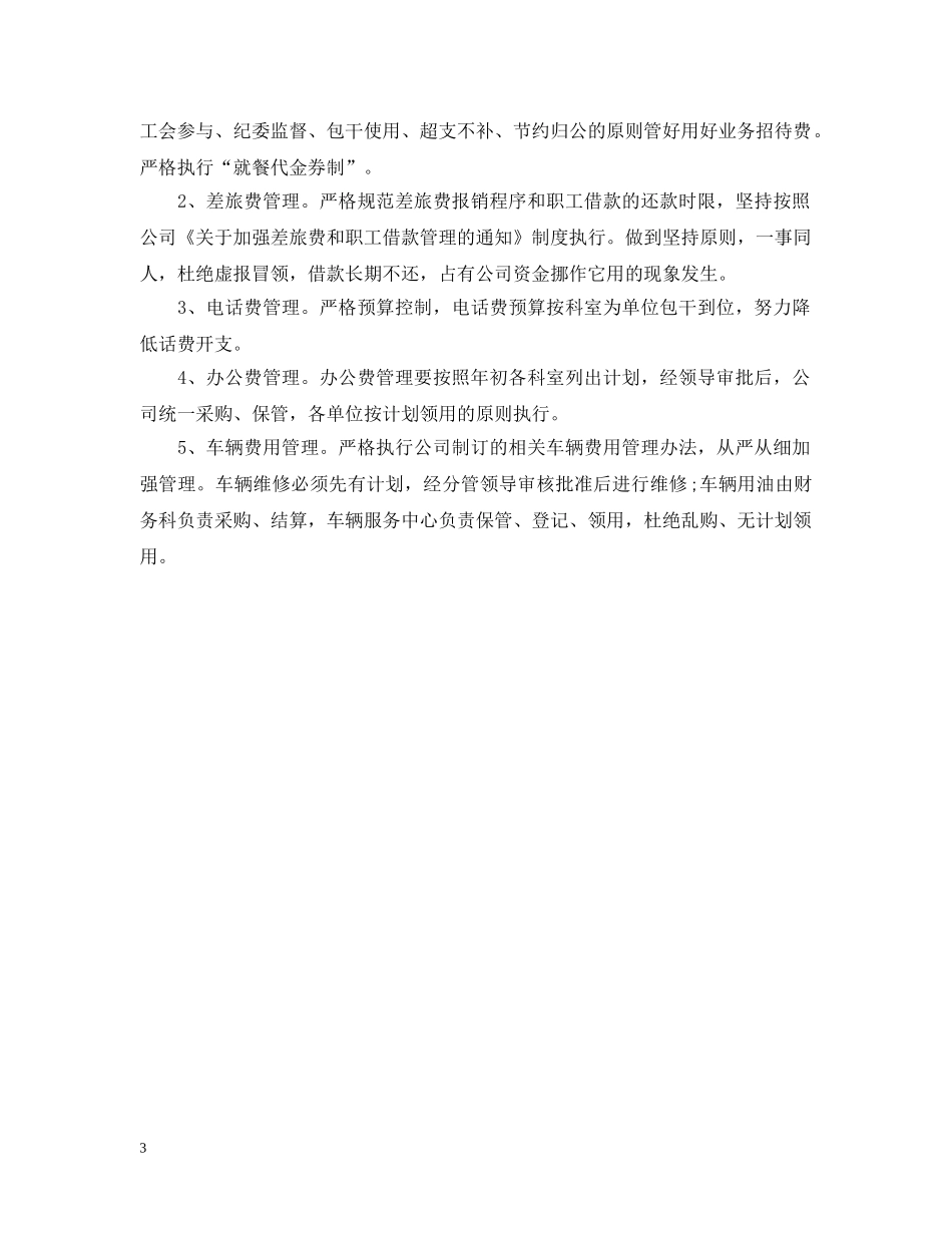 新公司财务20XX年工作计划 _第3页