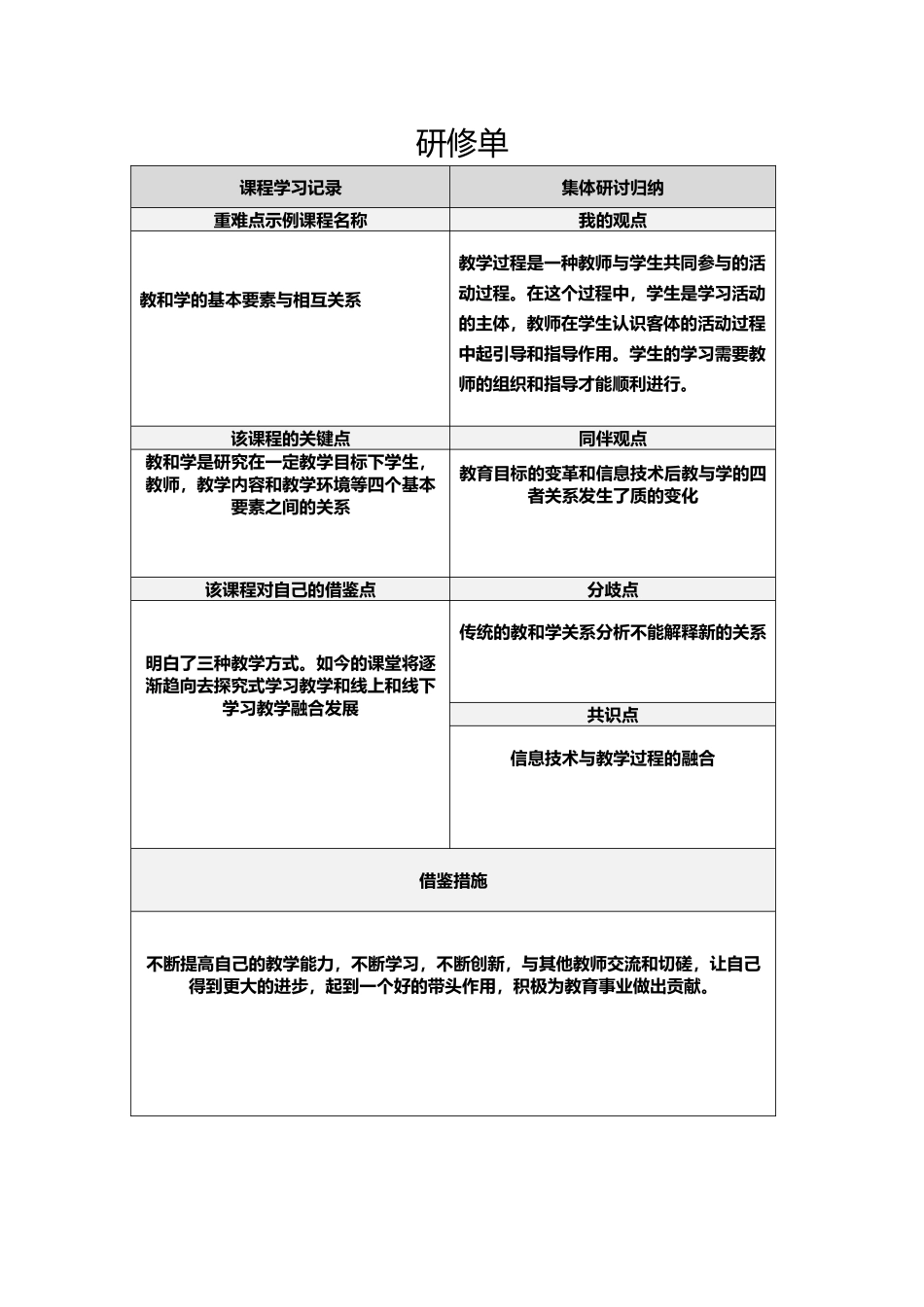 教和学的基本要素与相互关系_第1页