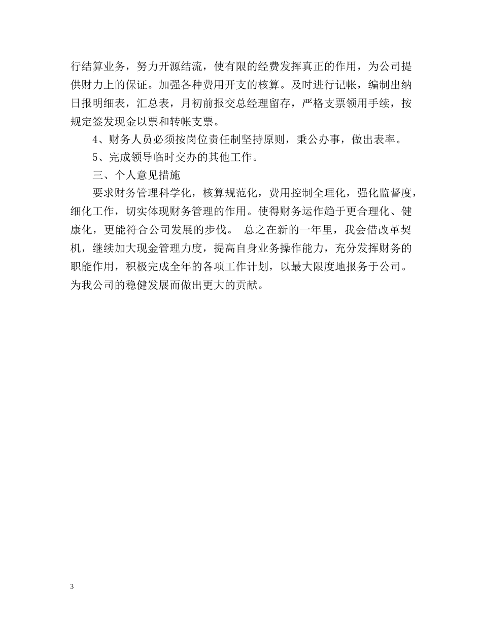 新一年的财务工作计划 _第3页