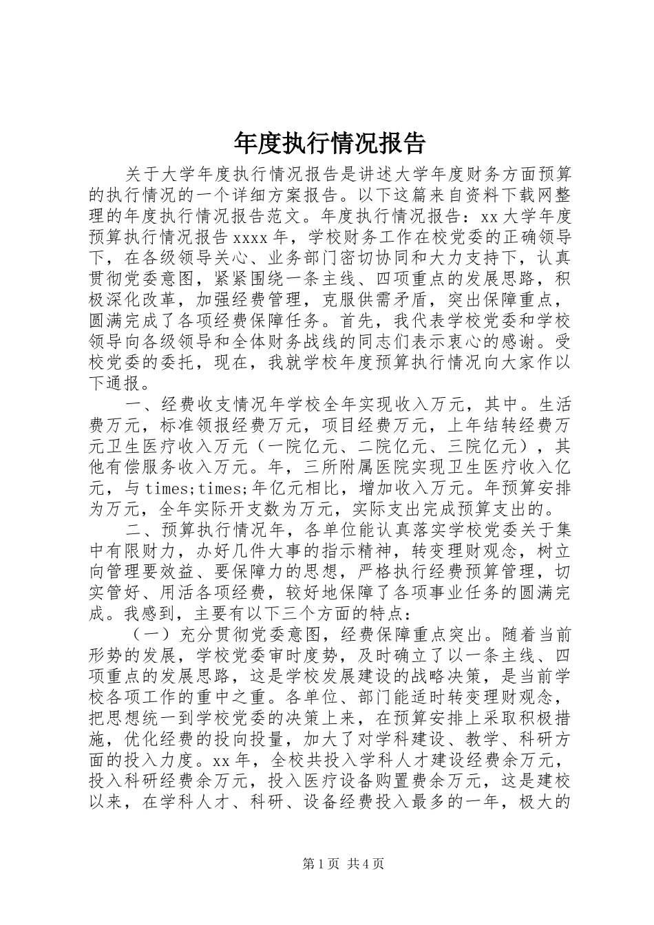 年度执行情况报告_第1页