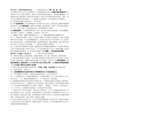 七年级上册政治复习提纲1