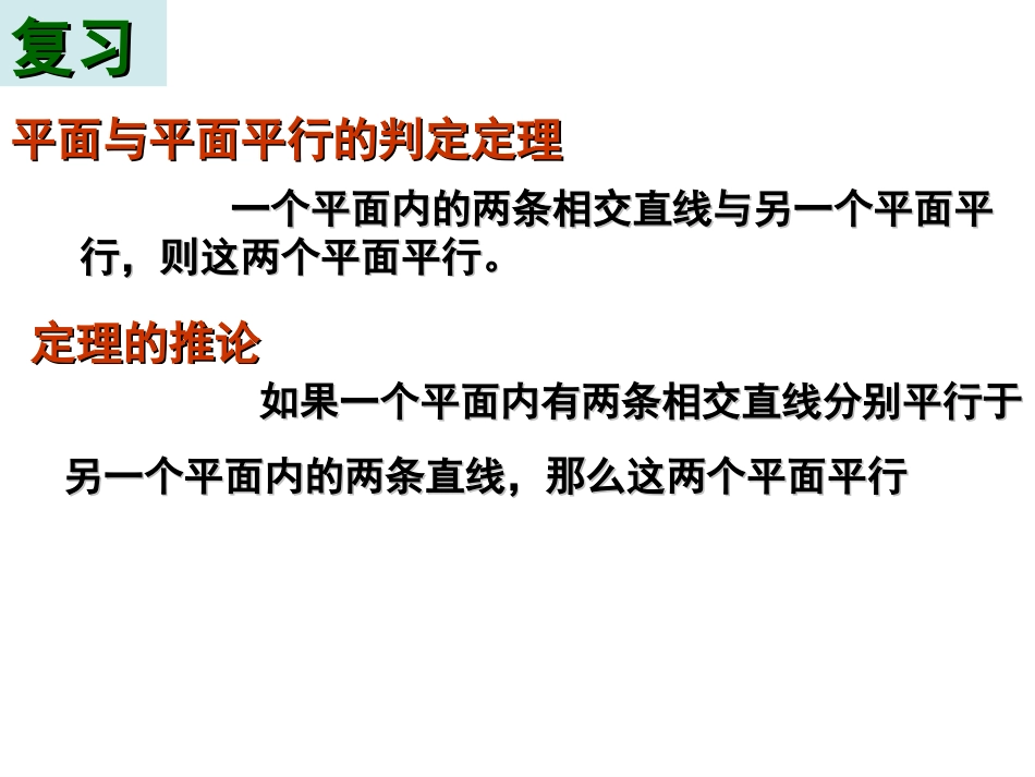 _平面和平面平行性质_第2页