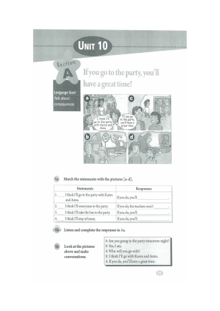 义务教育教科书英语八年级上册电子书Unit10