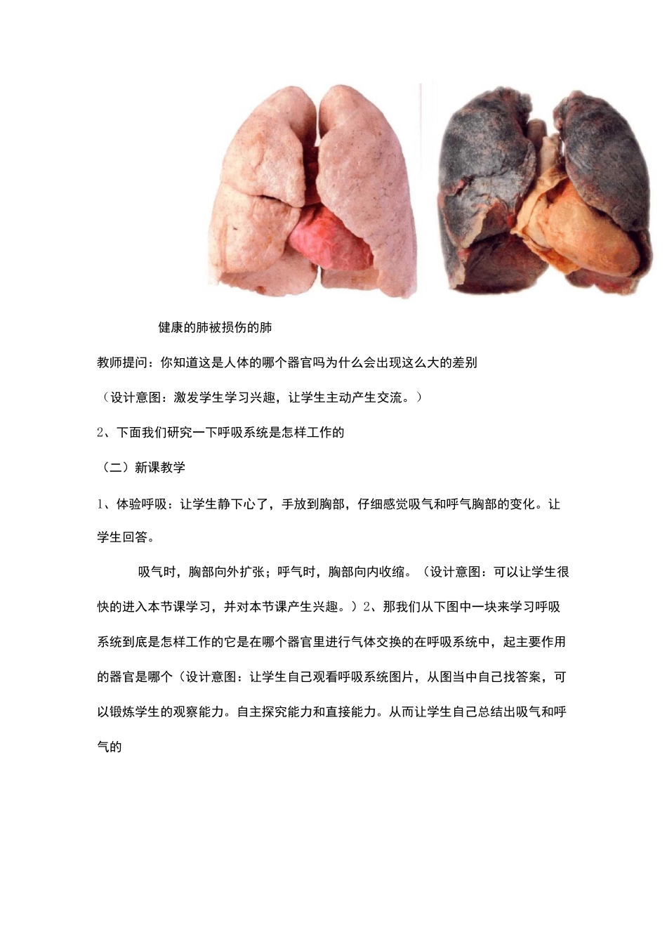 《呼吸与交换》说课稿_第3页