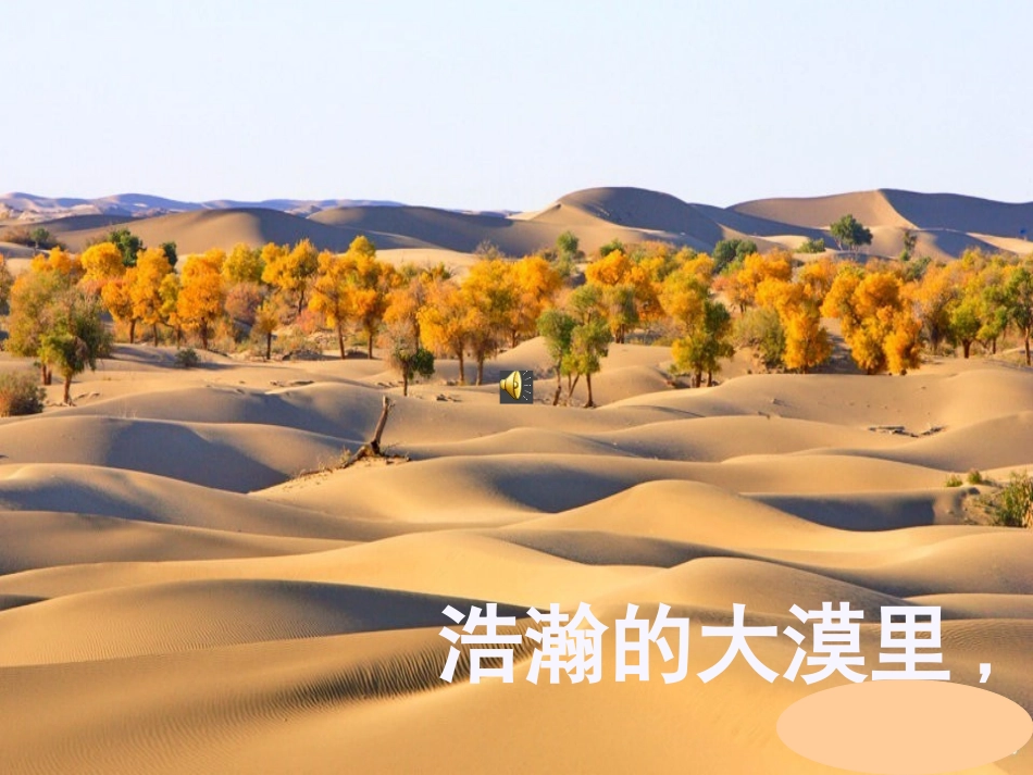 诗歌欣赏-----大漠胡杨_第3页