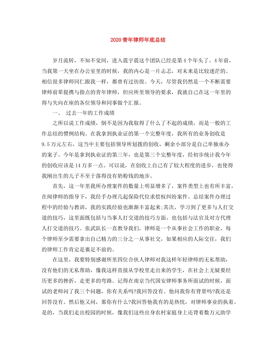 青年律师年底总结_第1页