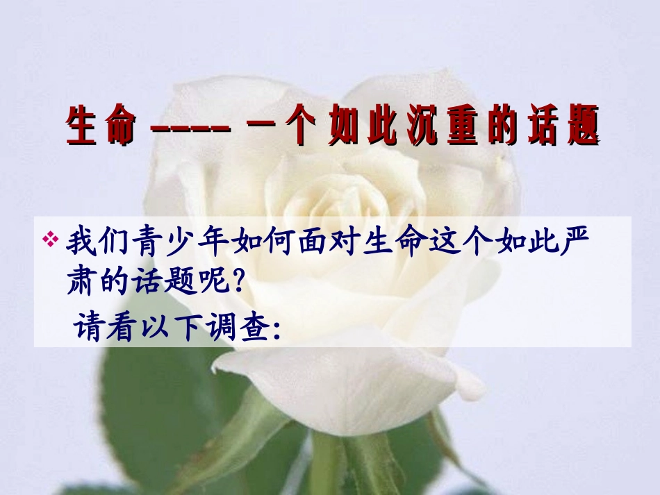 呼唤生命教育（上课用）_第2页