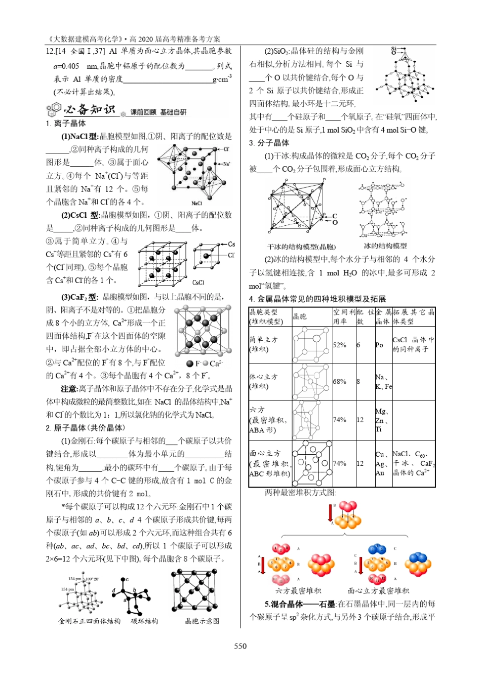 高考化学选修3 晶体结构与计算技巧(全面版)_第2页