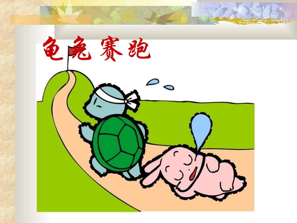 龟兔赛跑课件 (2)_第1页