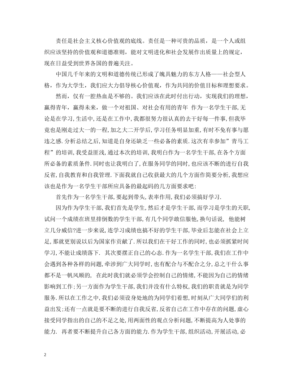 青马工程培训总结范文_第2页