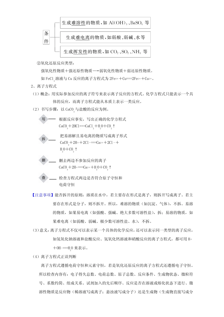 高考化学二轮复习专题04离子反应(讲)(含解析)_第3页