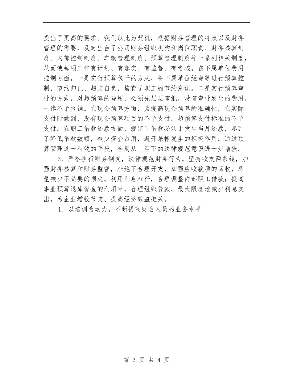 2024年11月财务工作总结【新版】_第3页