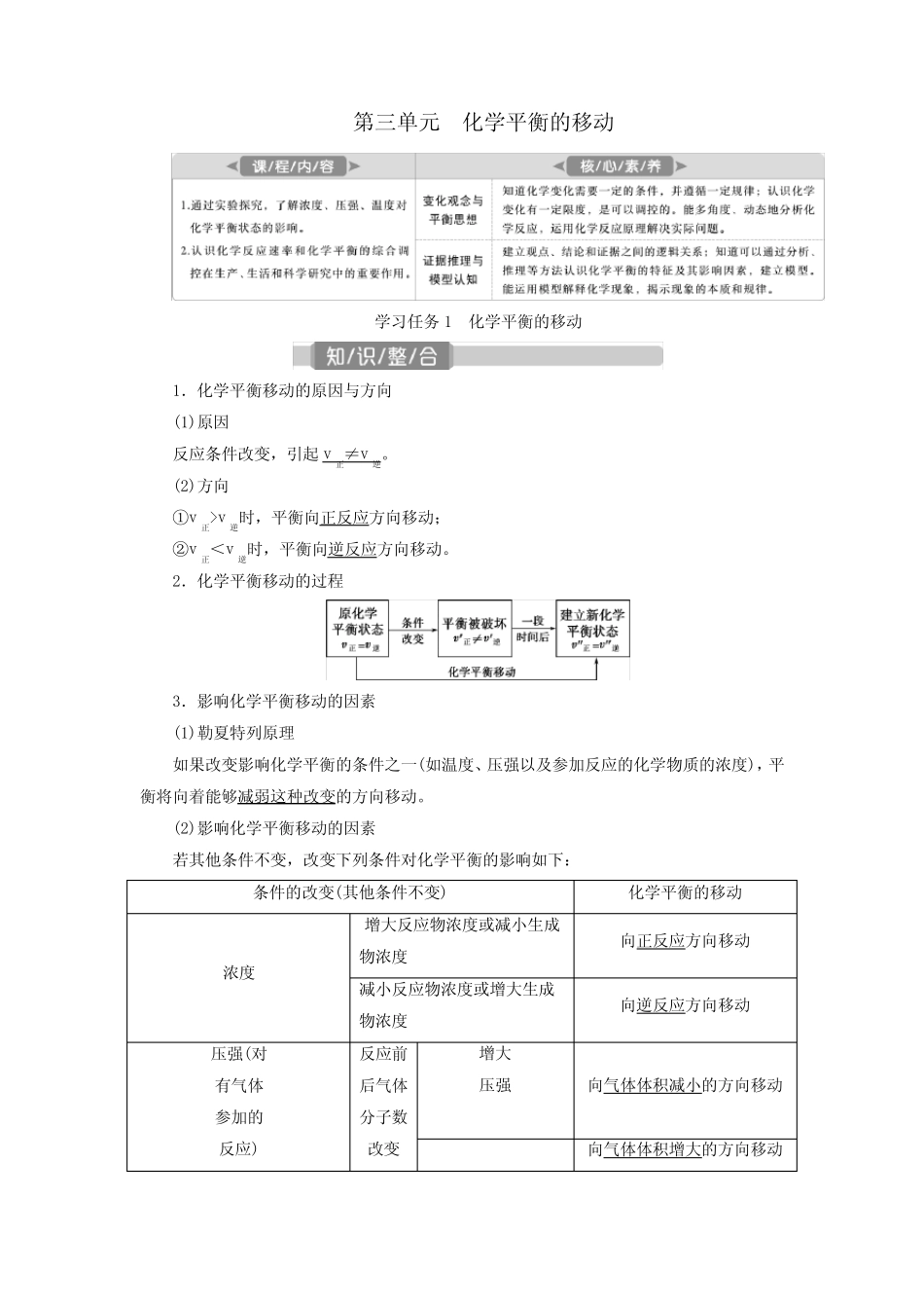 (江苏选考)2021版新高考化学一轮复习专题7化学反应速率与化学平衡3第..._第1页