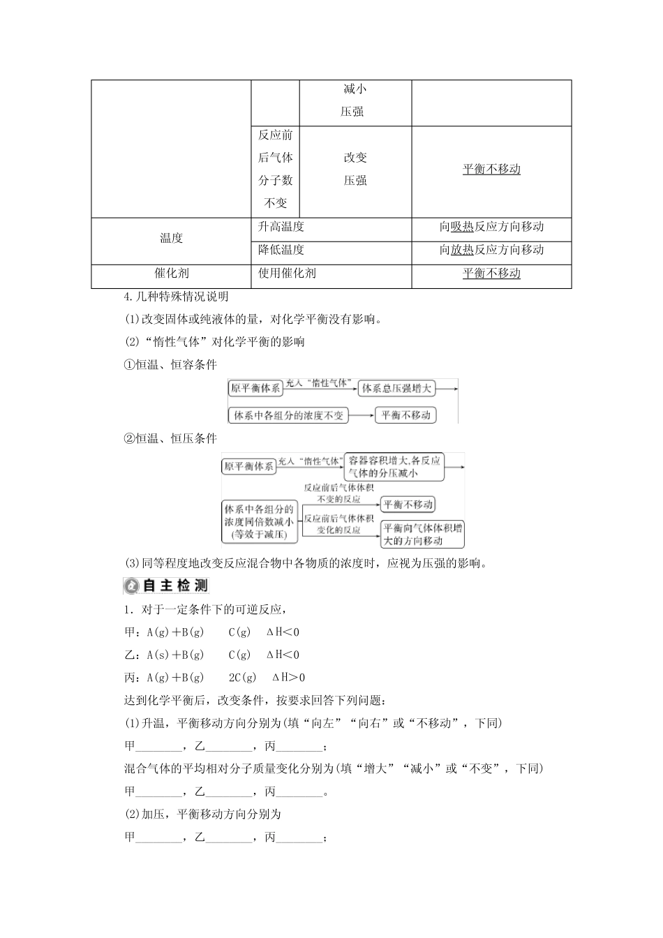 (江苏选考)2021版新高考化学一轮复习专题7化学反应速率与化学平衡3第..._第2页