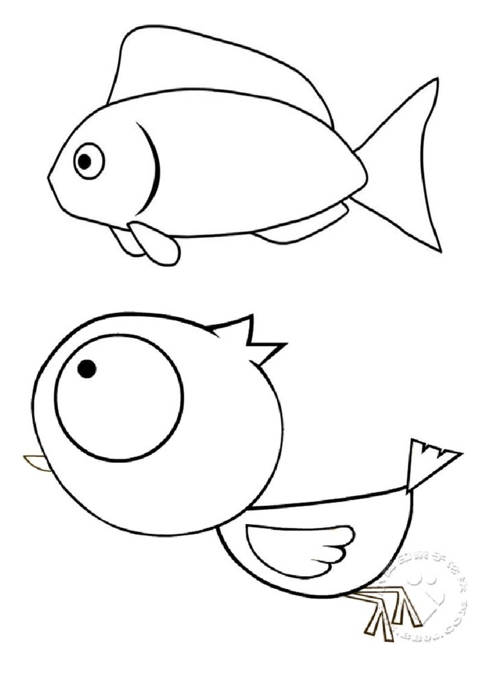 幼儿涂色打印版_第2页