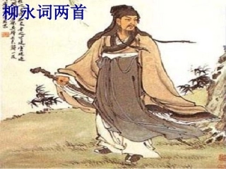 柳永词两首课件