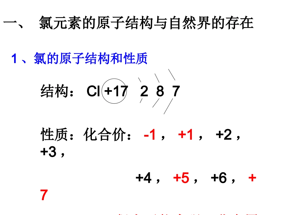第二讲富集在海水中的元素--氯_第2页
