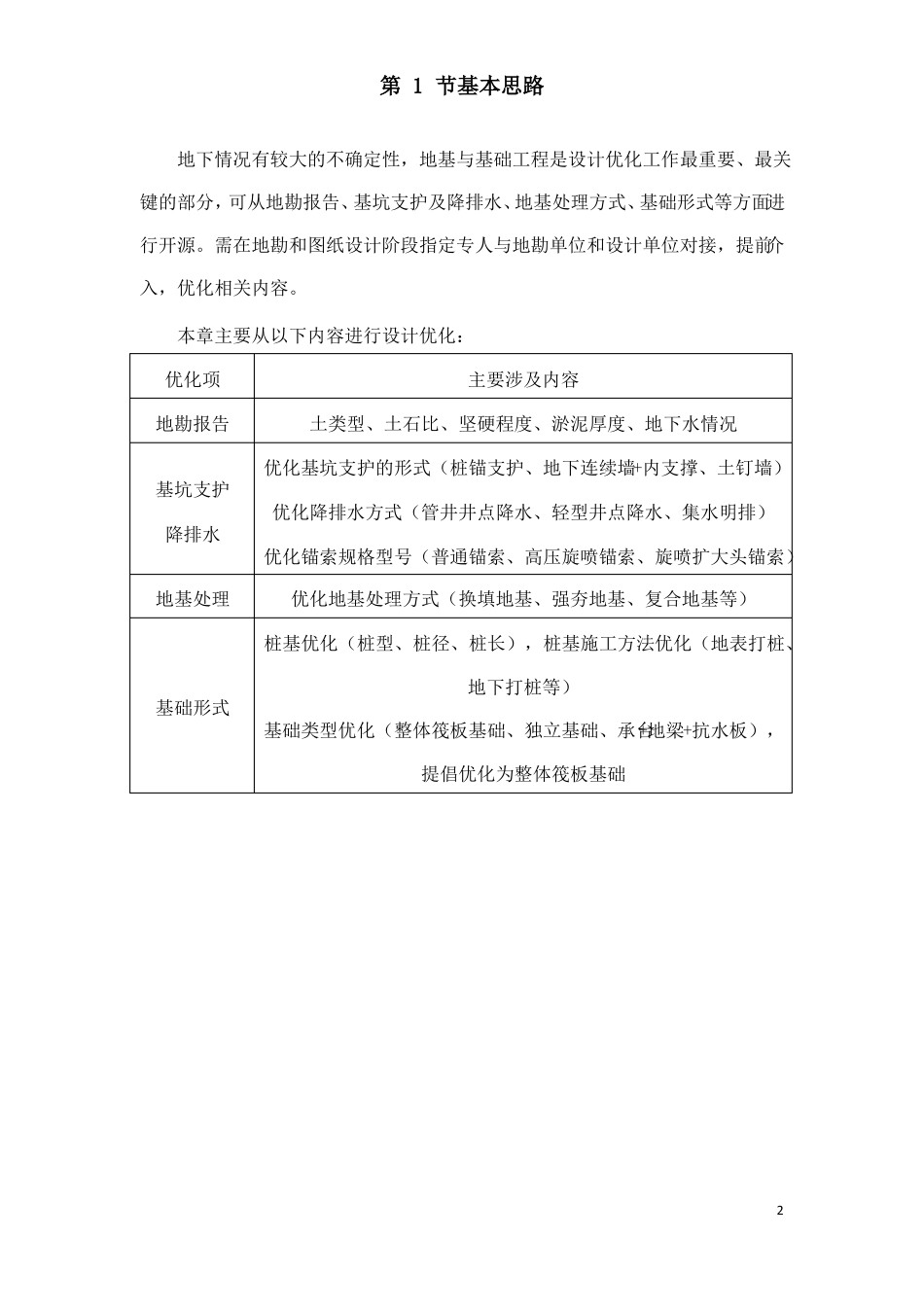 建筑工程地基与基础分部工程优化_第2页