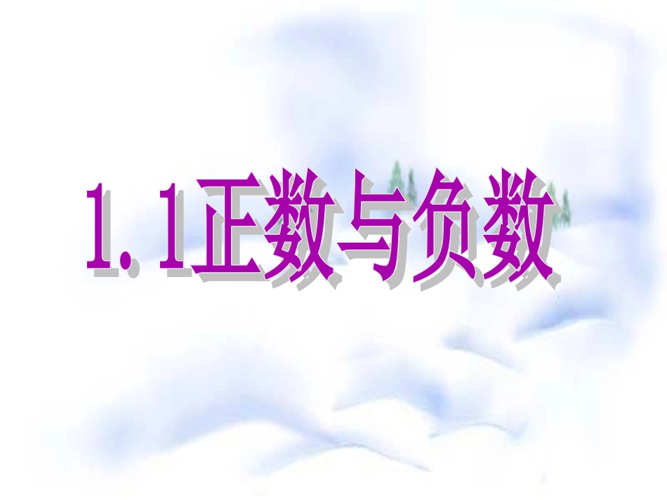 正数和负数 ()_第3页