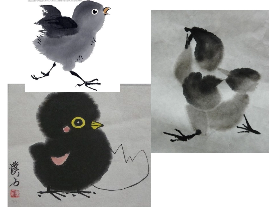 小鸡画法课件_第1页