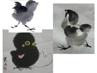 小鸡画法课件