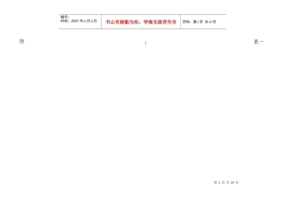 天保工程区人口与土地资源基本情况调查表_第2页