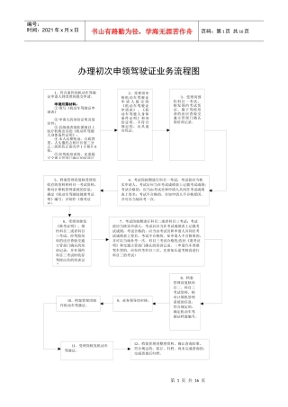 下载：车管业务行政执法职权运行流程图（3）doc-车管业