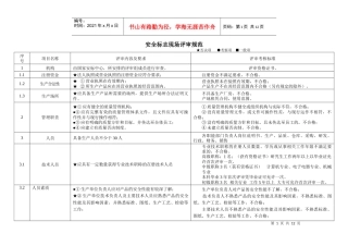 国家安全标志现场评审规范