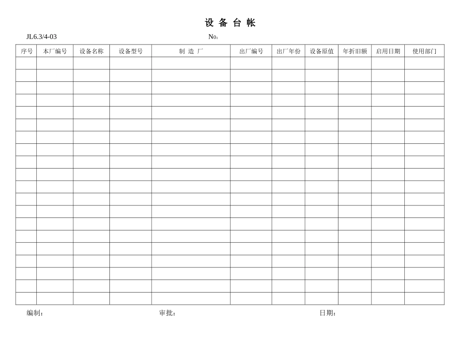 表9基础设施与环境管理表格_第3页