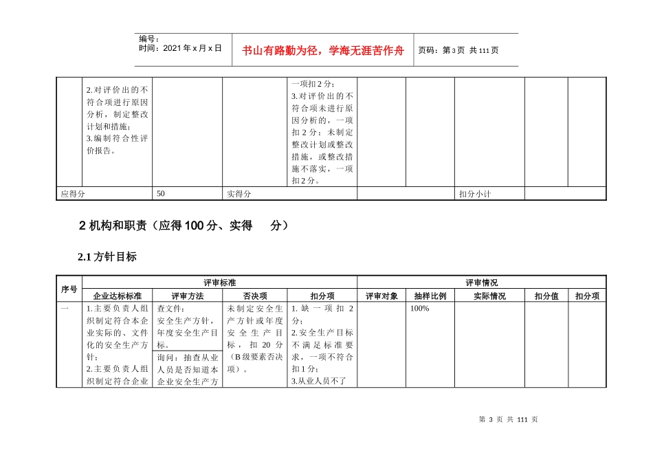 安全标准化评审要素打分表_第3页