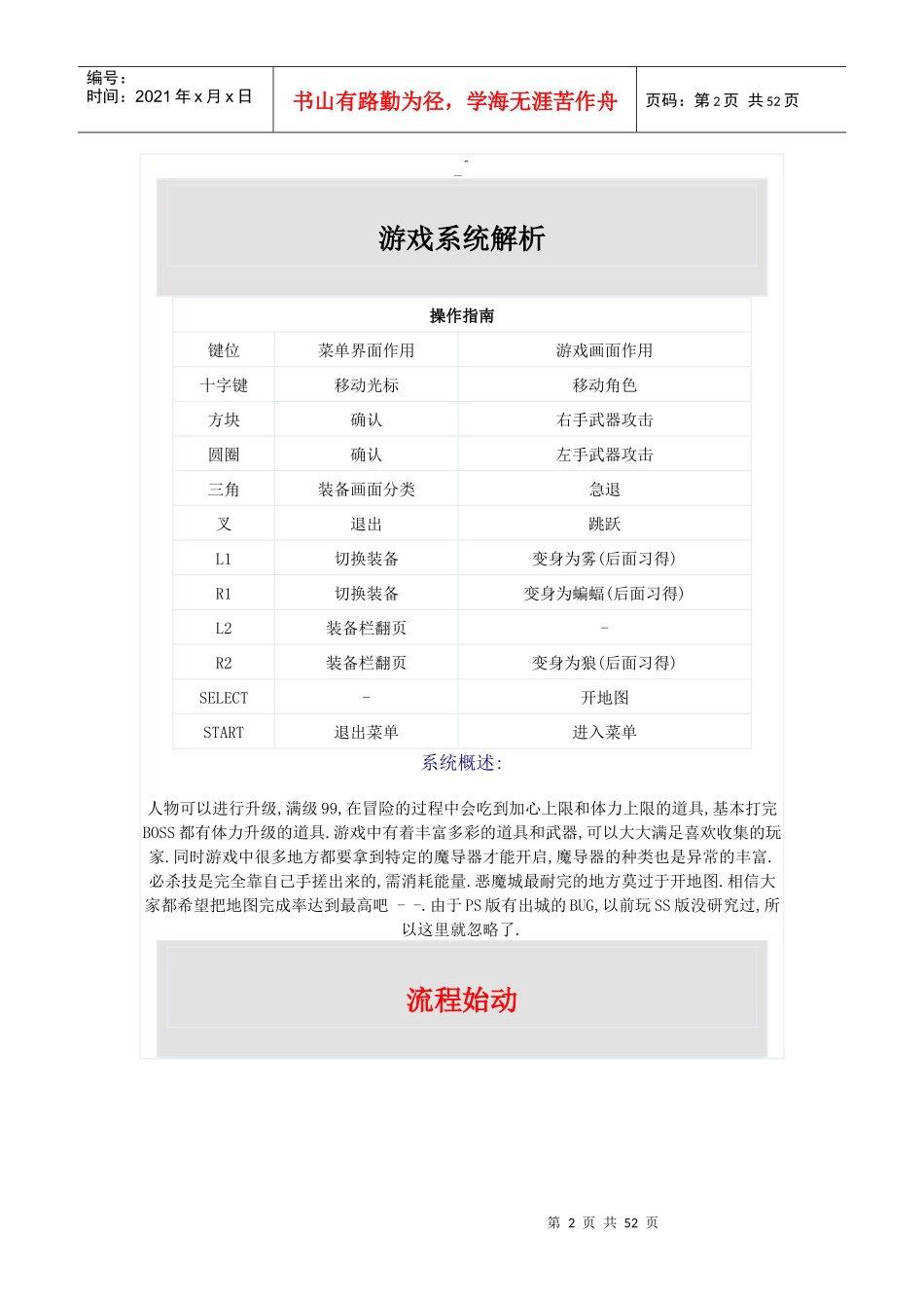 ps月下夜想曲全流程图文功略_第2页