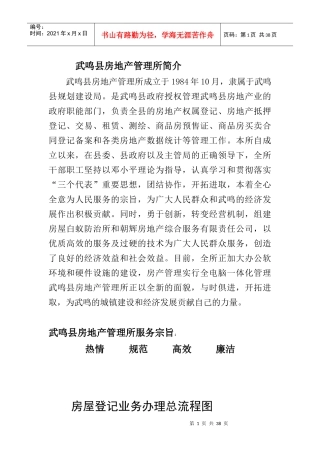 武鸣县业务办理流程图
