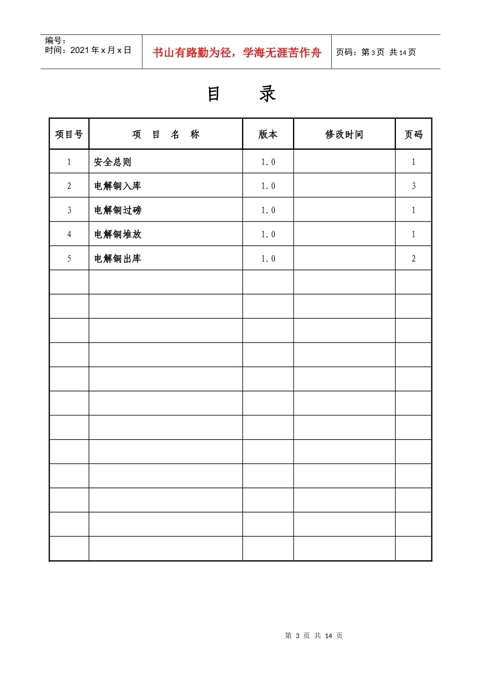 电解铜入库、储存、出库安全操作规程_第3页