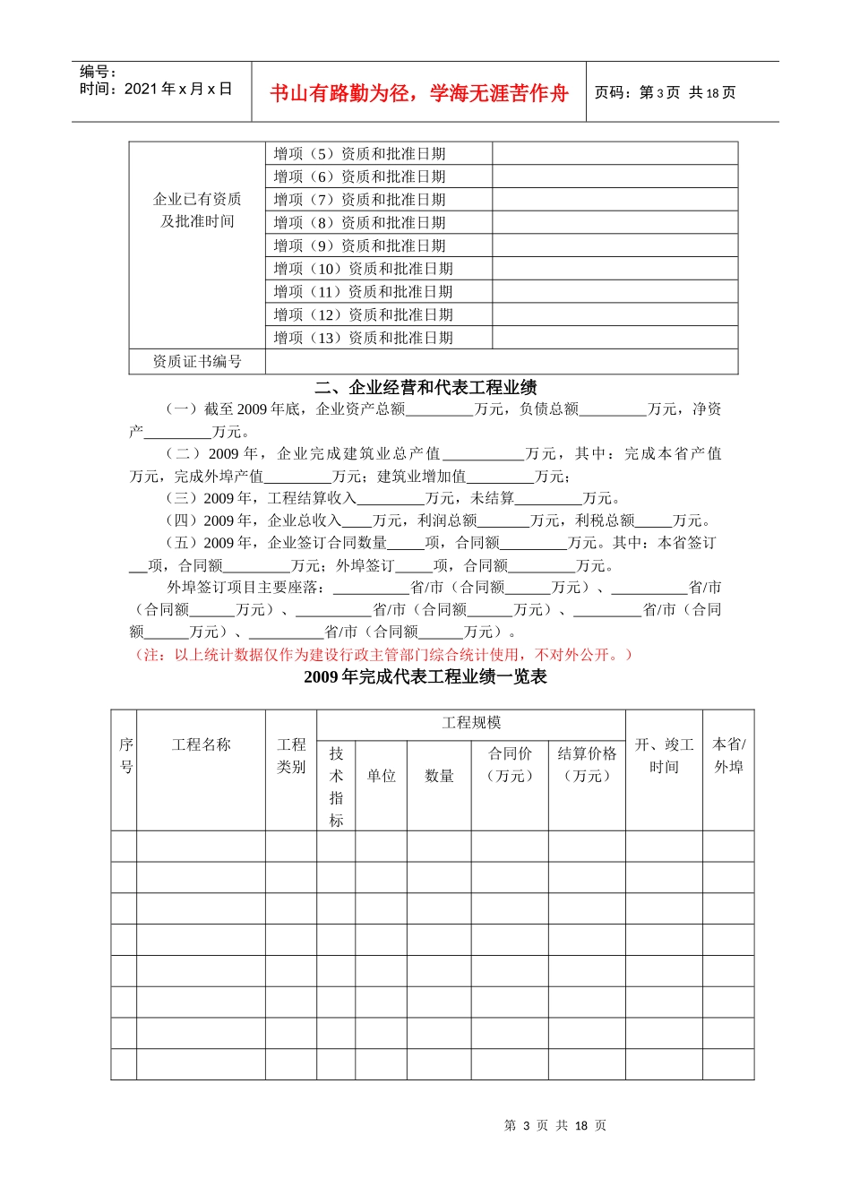 建筑业企业监督检查核查表_第3页