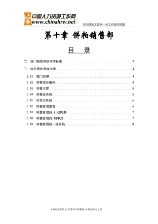 销售部通用整套表单