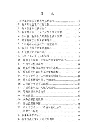 监理工作流程图及监理工作制度