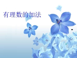 有理数的加法课件2