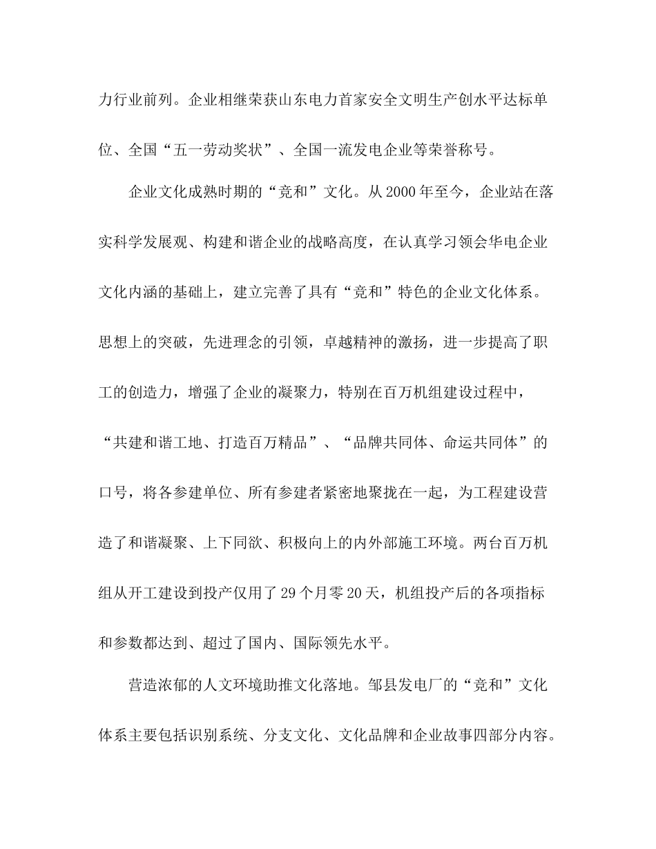 建设企业文化电力企业工作总结范文_第3页